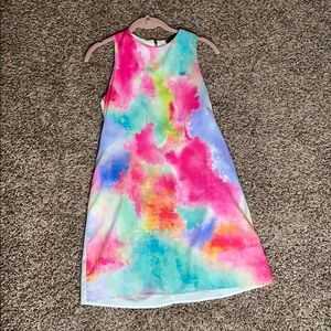 Watercolor dress